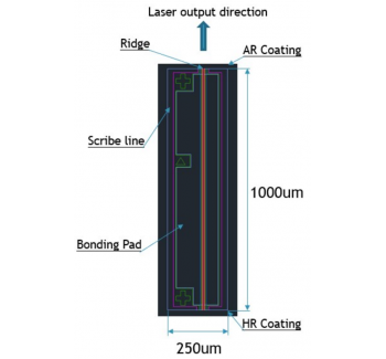 1310nm Super luminescent Diode Chip